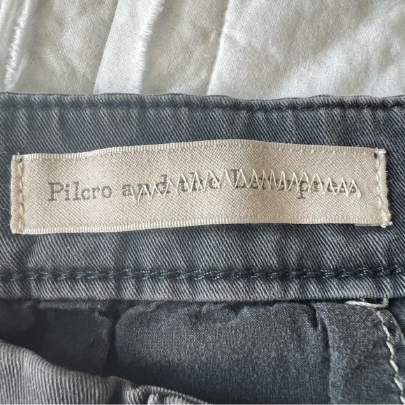 2/$30 Pilcro and the Letterpress STET Grey Khaki Chino Pants SZ 27 - Picture 6 of 12